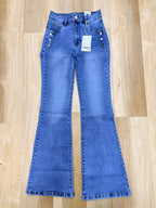 Flared Tachas Diva Celeste