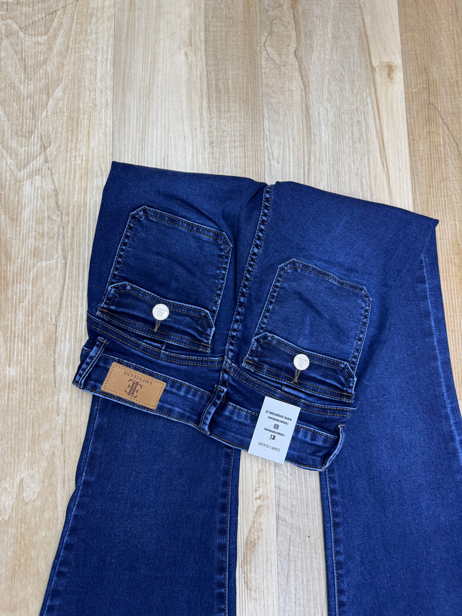 FLARED TAPAS AZUL