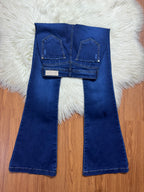 Flared Ojal Azul