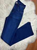 Flared Ojal Azul