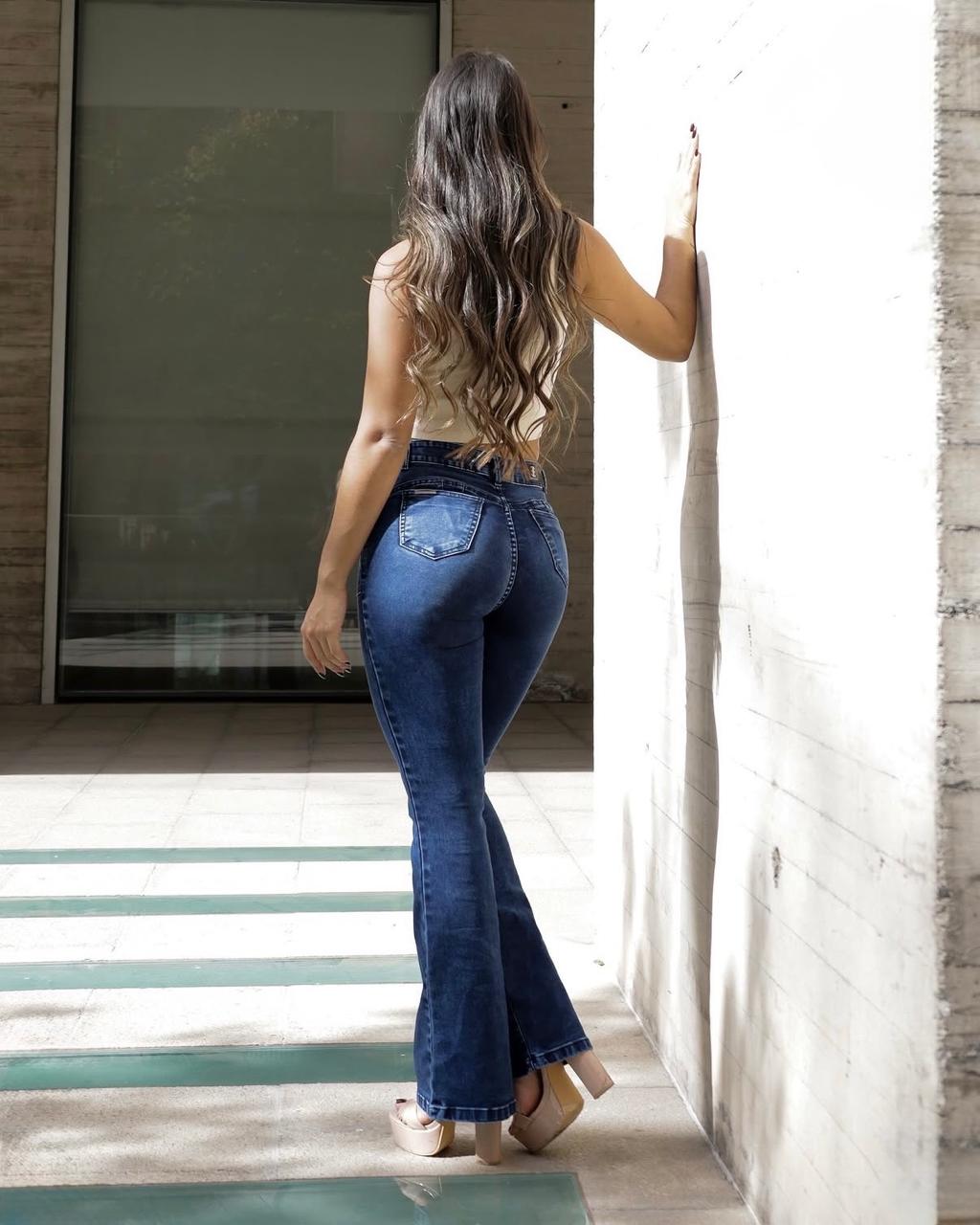 FLARED EVALUNA BLUE EMPO