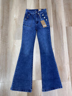 FLARED EVALUNA BLUE EMPO