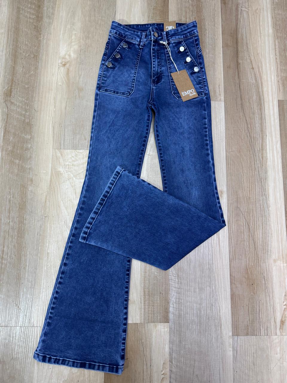 FLARED EVALUNA BLUE EMPO