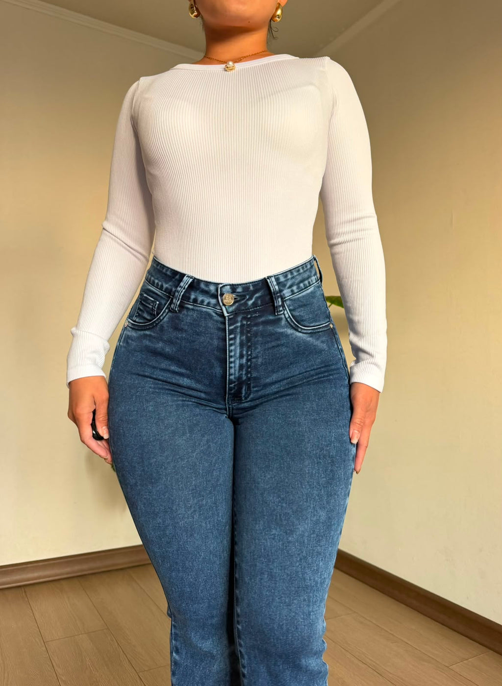 FLARED CHIC AZUL EMPO