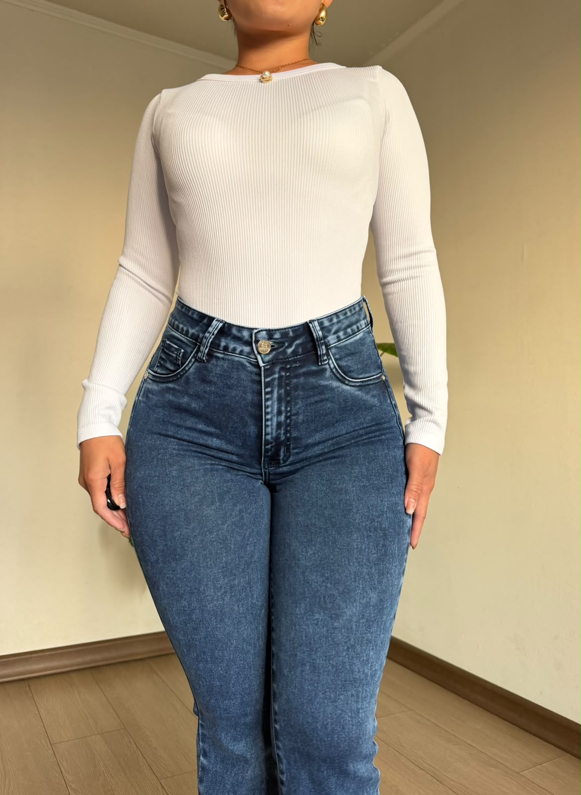 FLARED CHIC AZUL EMPO