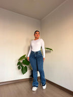 FLARED CHIC AZUL EMPO