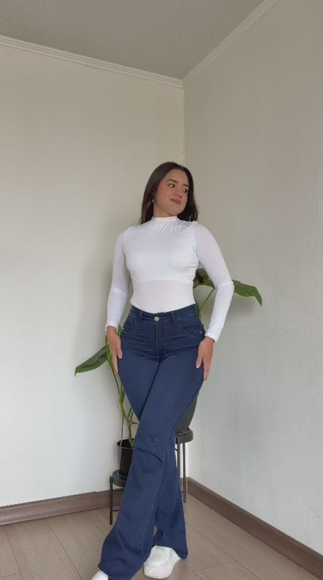 FLARED HAWAI AZUL EMPO
